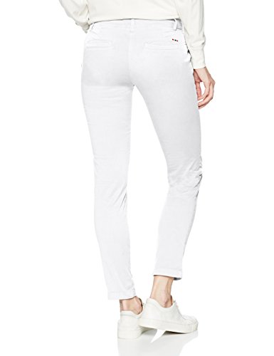 Napapijri Meridian 1 Pantalones, Blanco (Bright White 002), 42 (Tamaño del Fabricante: 44) para Mujer