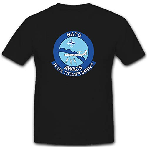 Nato AWACS E 3A Componentes - Camiseta # 5957 Negro
 XXXL