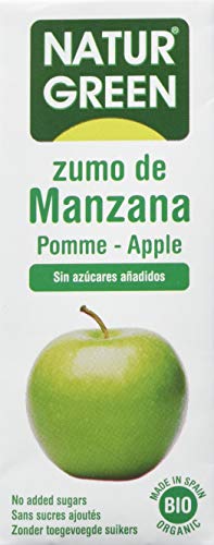 NATURGREEN ZUMO MANZANA 3 x 200 ml