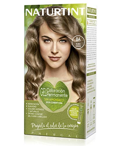 Naturtint 8A Rubio Ceniza Tinte - 170 ml