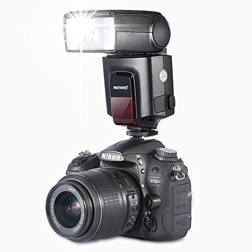 Neewer TT560 - Flash Speedlite para Canon, Nikon, Sony, Olympus, Panasonic, Pentax, Sigma, Minolta, Leica y Otros, Negro