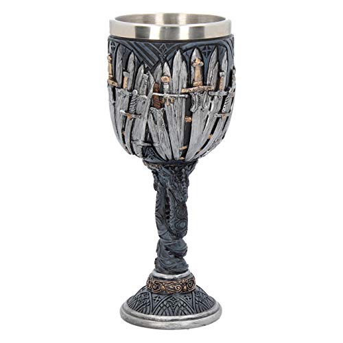 Nemesis Now - Copa de espada (17,5 cm), color negro