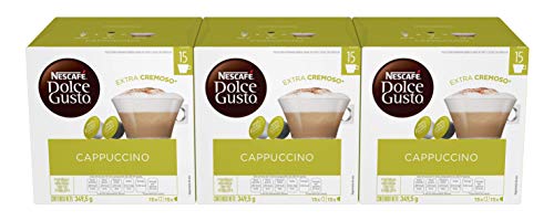 Nescafé DOLCE GUSTO Magnum Café CAPPUCCINO - Cápsulas de Café - 3 x 30 - 90 Cápsulas