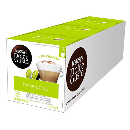 Nescafé DOLCE GUSTO Magnum Café CAPPUCCINO - Cápsulas de Café - 3 x 30 - 90 Cápsulas