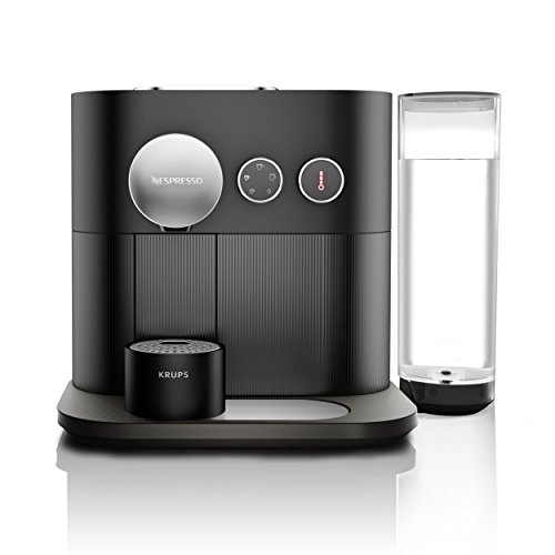 Nespresso Krups Expert XN6008 - Cafetera monodosis de cápsulas Nespresso, controlable con smartphone mediante bluetooth, recetas ajustables, 19 bares, apagado automático, color gris antracita