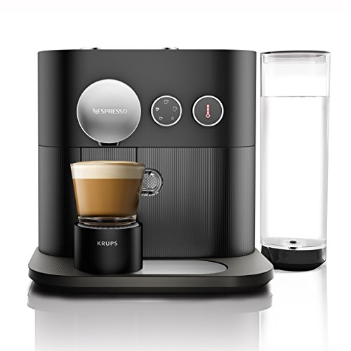 Nespresso Krups Expert XN6008 - Cafetera monodosis de cápsulas Nespresso, controlable con smartphone mediante bluetooth, recetas ajustables, 19 bares, apagado automático, color gris antracita