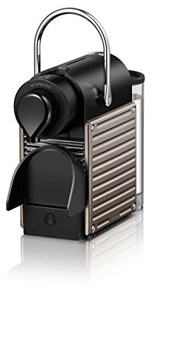 Nespresso Krups Pixie XN3005 - Cafetera monodosis de cápsulas Nespresso, 19 bares, apagado automático, color gris