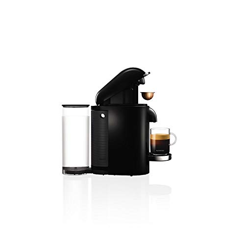 Nespresso, Pod Coffee Machine, Krups, Vertuo Plus, Black - Reclame 50 cápsulas de café más 2 meses de suscripción de café (1º y 6º) gratis al comprar este producto