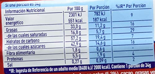 Nestlé Snack Leche - Barritas de Chocolate - 30x34g