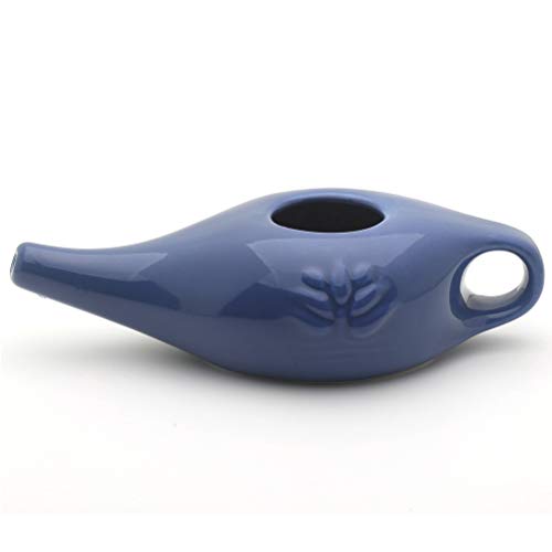 Neti Pot, 250 ml de cerámica Neti Pot Lavado de nariz Cómoda boquilla para limpieza nasal