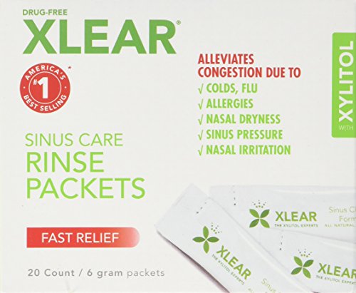 Neti Xlear Sinus Care - Paquetes de repuesto (20 unidades)