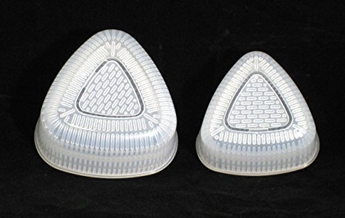 NiceButy 1 x Set de 2 triángulo Onigiri Musubi arroz Mold