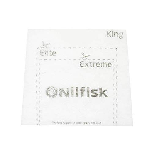 Nilfisk 107407940 - Bolsas aspirador, color blanco