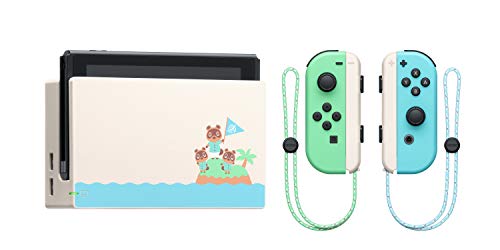 Nintendo Switch HW - Consola Edición Animal Crossing - Verde/Azul