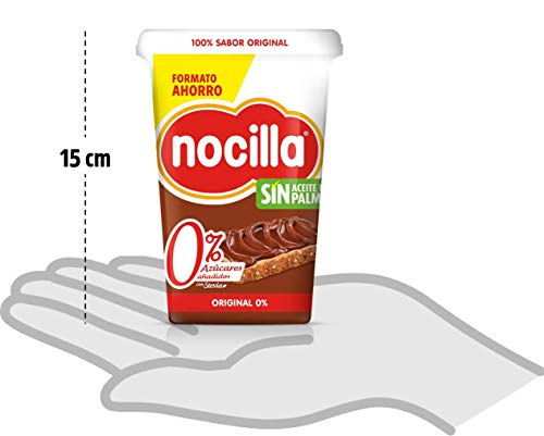 Nocilla Original 0% Azúcares Añadidos - Sin Aceite de Palma - 550g