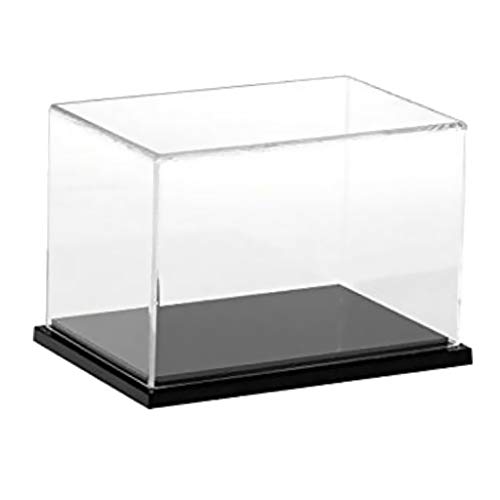 non-brand Caja Vitrina de Acrílico Transparente para Exhibición de Figuras Modelo Anime Juguete - 30 x 15 x 15cm