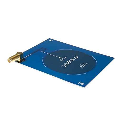 NooElec Antena de Parche Inmarsat Antena PCB de Alta Ganancia (3.5dBi) 1550MHz con Conector SMA para Aplicaciones de Recepción Satelital Aero y STD-C. Diseñado para RHCP y Señales Lineales