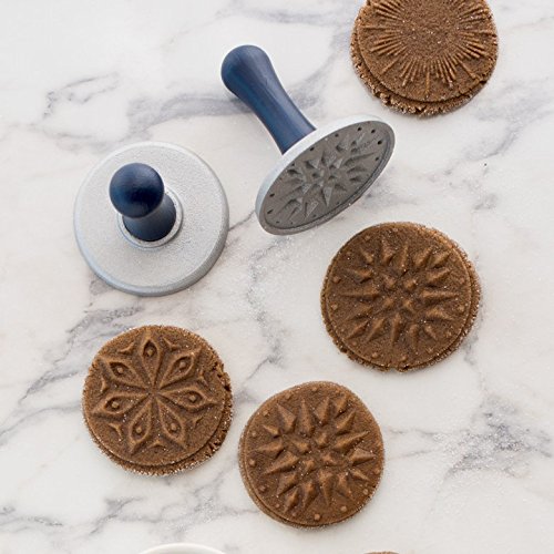 Nordic Ware 1270 - Moldes para galletas Starry Night, aluminio