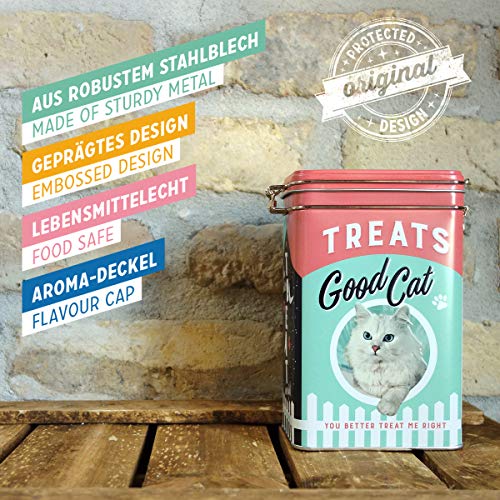 Nostalgic-Art 31107 Animal Club Cat Treats Good Boy, Aroma Lata