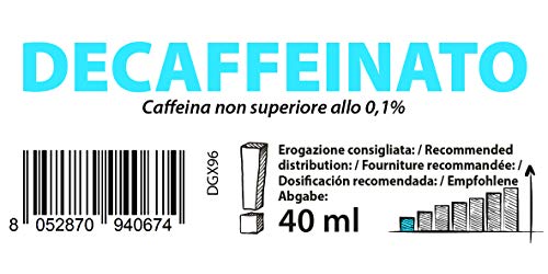 Note D'Espresso - Cápsulas de café descafeinado Exclusivamente Compatibles con cafeteras de cápsulas Nescafé* y Dolce Gusto* 7 g (caja de 96 unidades)