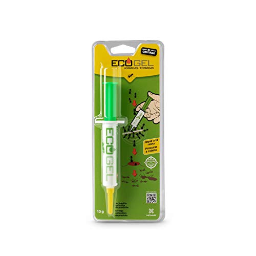 Novar 14041410 Ecogel Hormigas Jeringa 5 Gramos, Pequeño