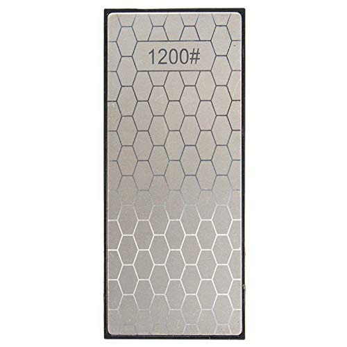 Nrpfell 600# 1200# Doble Lado Sacapuntas Cuchillo de Piedra de Afilar de Diamante Piedra de Afilar Grano de Cocina Cuchillo de Chef Herramienta de Molienda