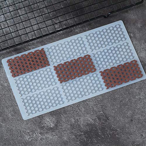 NTBAY Honeycomb Shape Silicone Mold Cake Decorating Tools Chocolate Transfer Sheet Mould Baking Stencil