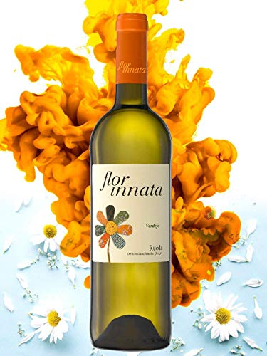 Nueva Añada Flor Innata Caja de 3, Vino Blanco Verdejo Rueda Valdecuevas, x3, 750 ml, Coupage Verdejo y Sauvignon Blanc