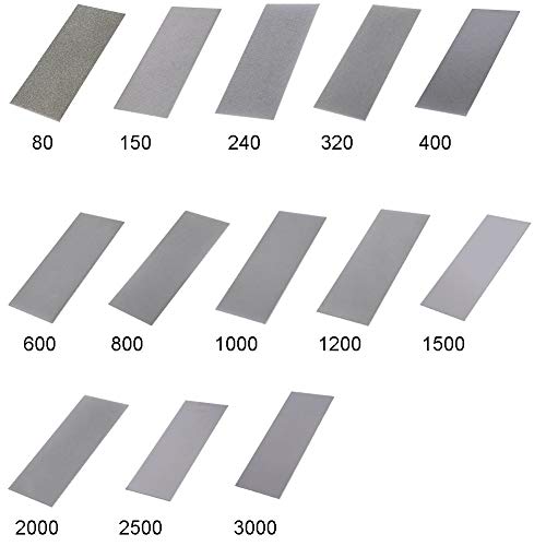 Nueva herramienta de afilado de diamante fino cuadrado piedra de afilar 80 – 3000 grano (grano 2000)