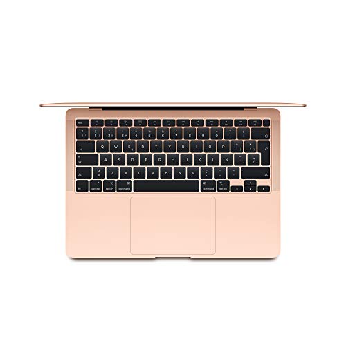 Nuevo Apple MacBook Air (de 13 Pulgadas, Intel Core i3 de Doble núcleo a 1,1 GHz de décima generación, 8 GB RAM, 256 GB) - Oro