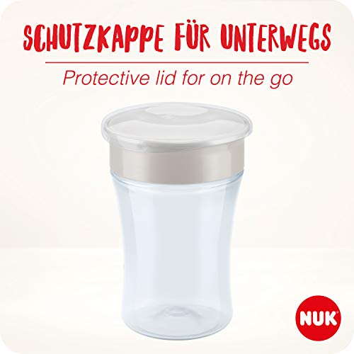 NUK Magic Cup - Vaso para aprender a beber beige Naranja (edición de invierno).