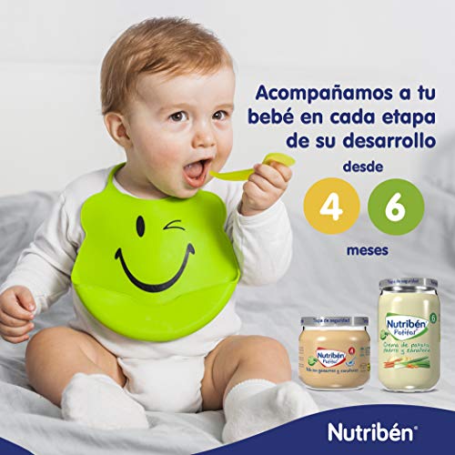 Nutribén Potitos De Crema De Patatas, Puerro Y Zanahoria, Desde Los 6 Meses, 235 g