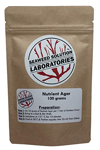 Nutrient Agar 100 grams by Seaweed Solution Laboratories