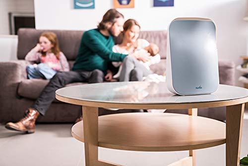 Nuvita Purificador de Aire Ionizador 1850 - Filtro HEPA Auténtico y Filtro de Carbón Activado - Elimina el Polvo Fino (PM 10 y PM 2,5), Polen, Alérgenos y Humo del Aire - Ideal para Toda la Familia