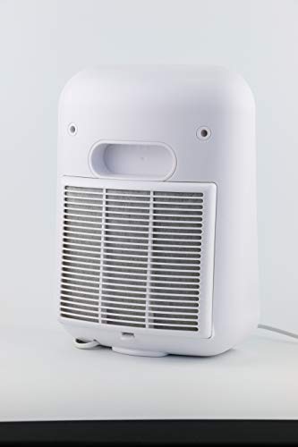 Nuvita Purificador de Aire Ionizador 1850 - Filtro HEPA Auténtico y Filtro de Carbón Activado - Elimina el Polvo Fino (PM 10 y PM 2,5), Polen, Alérgenos y Humo del Aire - Ideal para Toda la Familia