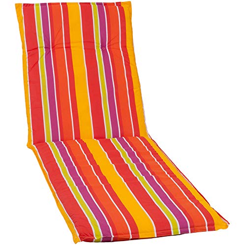 nxtbuy 2X Cojines para Tumbonas Acolchados ' Barcelona' 193x60x6 cm | Relleno De Espuma ÖkoTex100, Diseño:Summer Vibes M317