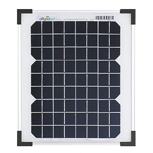 Offgridtec 10 W panel solar fotovoltaico, 3-01-001265