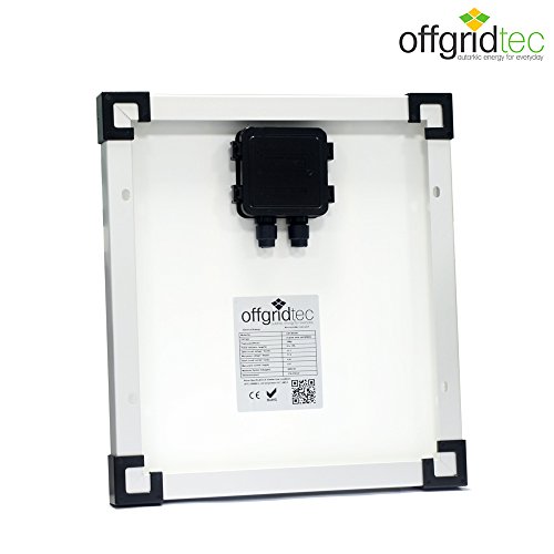 Offgridtec 10 W panel solar fotovoltaico, 3-01-001265