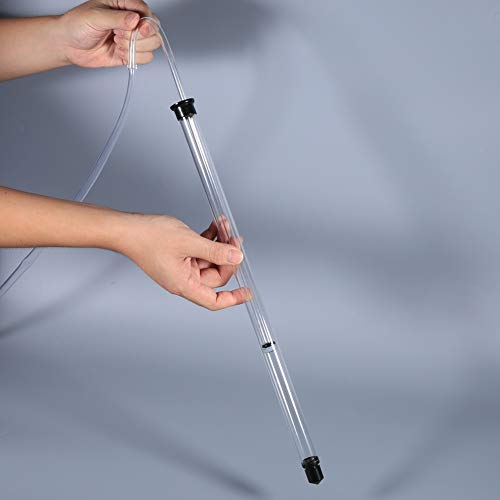 OKBY Siphon - Auto Siphon Racking Cane para Cerveza Cubo de Vino Carboy Bottle con Tubo de plástico, plástico Sifón, Negro.