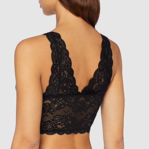 Only Onlchloe Lace Bra Noos Acc Corsé, Negro (Black), 36 (Talla del Fabricante: Small) para Mujer