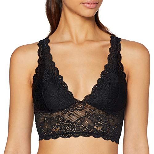 Only Onlchloe Lace Bra Noos Acc Corsé, Negro (Black), 36 (Talla del Fabricante: Small) para Mujer