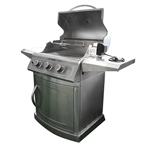 onlyfire Universal barbacoa parrilla 76 mm diapositiva acero inoxidable asador Motor Soporte