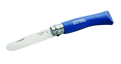 Opinel - Cuchillo con Punta Redondeada Azul Azul Talla:Einheitsgroesse