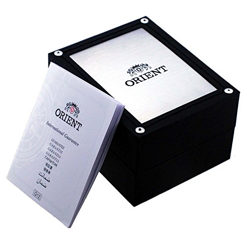 Orient Reloj Analógico para Unisex Adultos de Automático con Correa en Acero Inoxidable RA-AA0002L19B