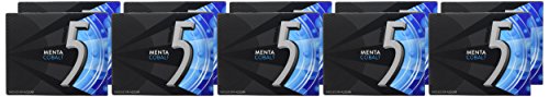 Original Wrigley''s 5 Gum ""COBALT""10x12 Streifen/Kaugummi/Bubble-Gum/zuckerfrei/Pfefferminz/Chewing-Gum