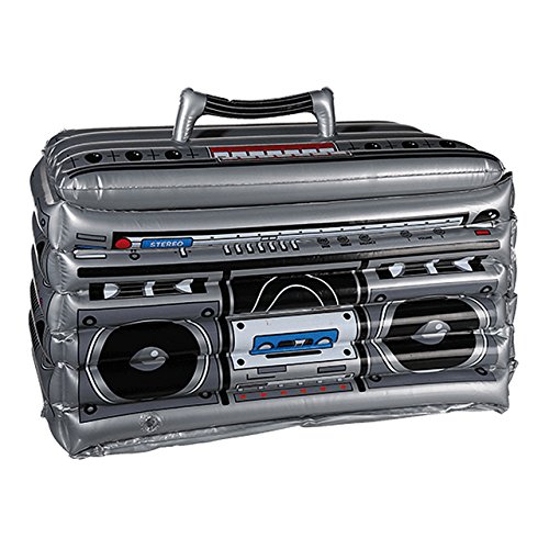 Out of The blue 91/4143 Boom Box - Enfriador Hinchable para Bebidas, Color Gris, Talla única