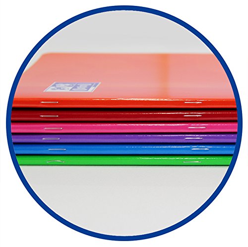 Oxford Classic 100102899 - Pack de 10 libretas grapadas de tapa blanda, A4, pauta 3.5 c/margen