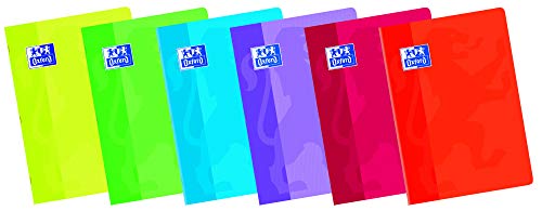 Oxford Classic 100102899 - Pack de 10 libretas grapadas de tapa blanda, A4, pauta 3.5 c/margen