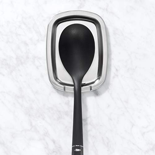 OXO Good Grips Spoon Rest INOXO.13245300ML, Inoxidable, Silver