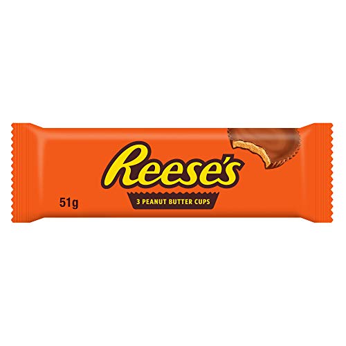 Pack 3 Chocolatinas Hershey's Reese's 51 Gr 3 Peanut Butter Cups. Crema De Cacahuete